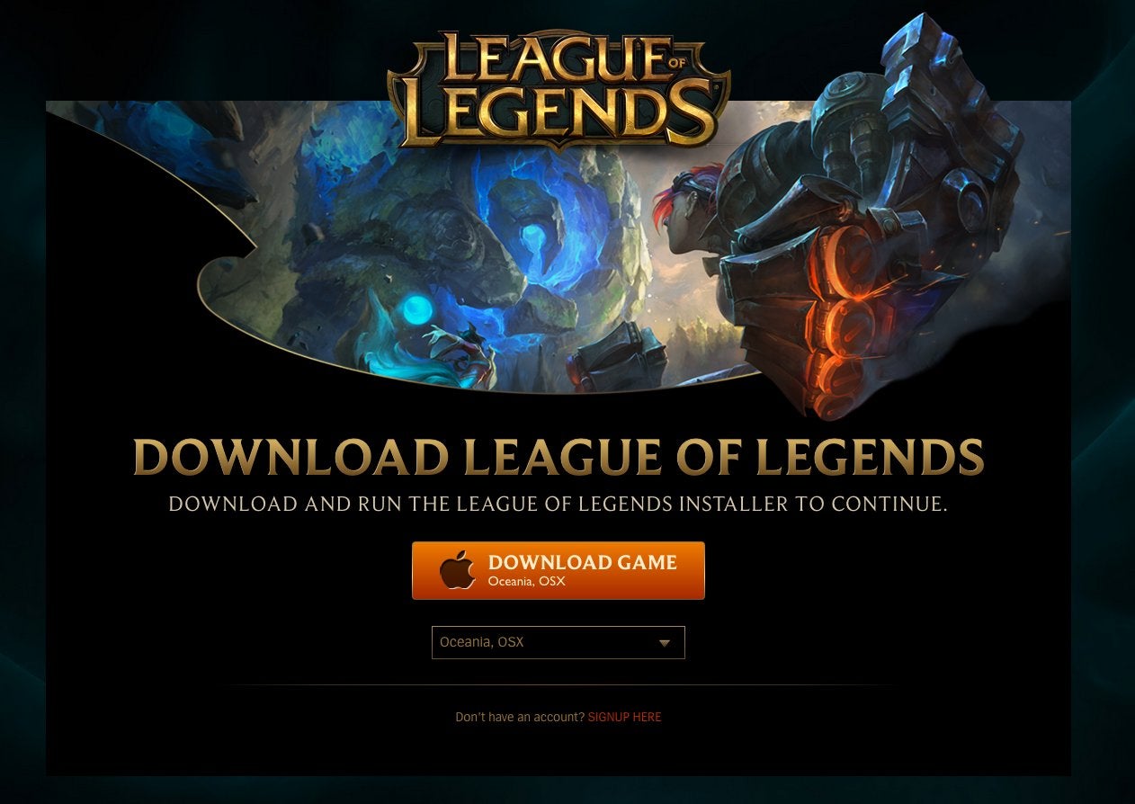 league of legends download speed slow